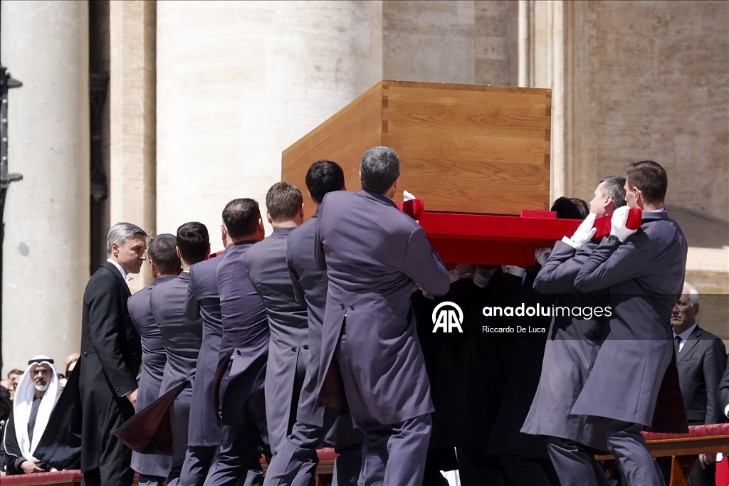 Funeral service held at St. Peter’s Basilica of Vatican for Pope Francis