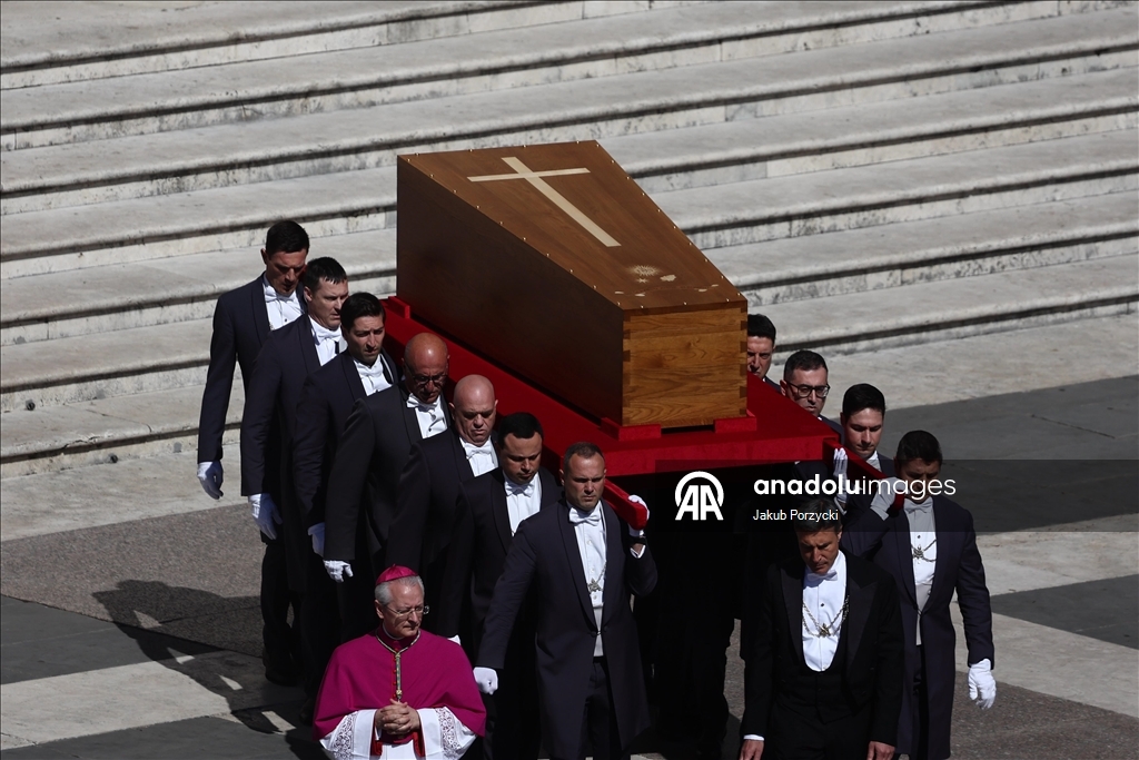 Funeral service at St. Peter's Basilica of Vatican for Pope Francis
