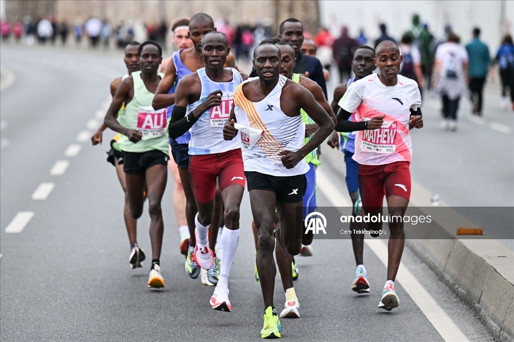 Türkiye İş Bankası 20. İstanbul Yarı Maratonu başladı