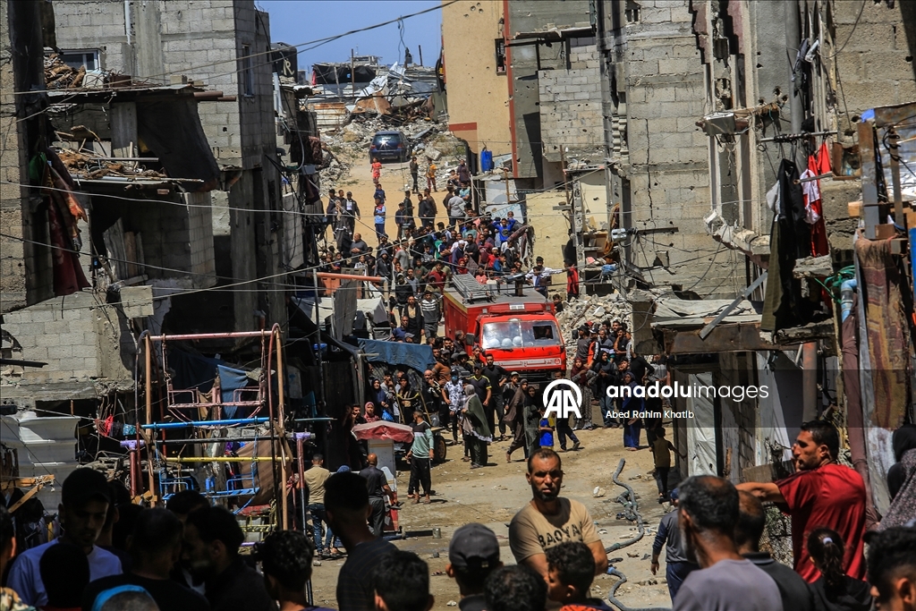İsrail'in Gazze Şeridi'ne yönelik saldırıları sürüyor