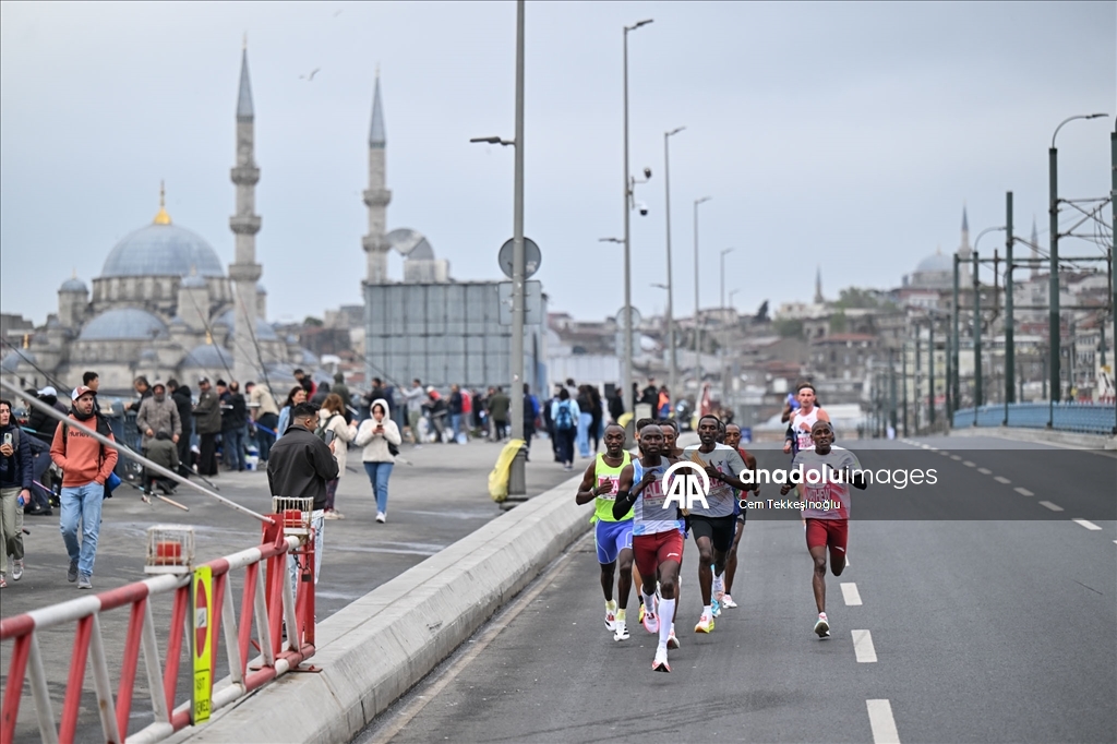 Стартовал 20-й Стамбульский полумарафон Türkiye İş Bankası