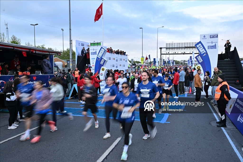 Türkiye İş Bankası 20. İstanbul Yarı Maratonu başladı