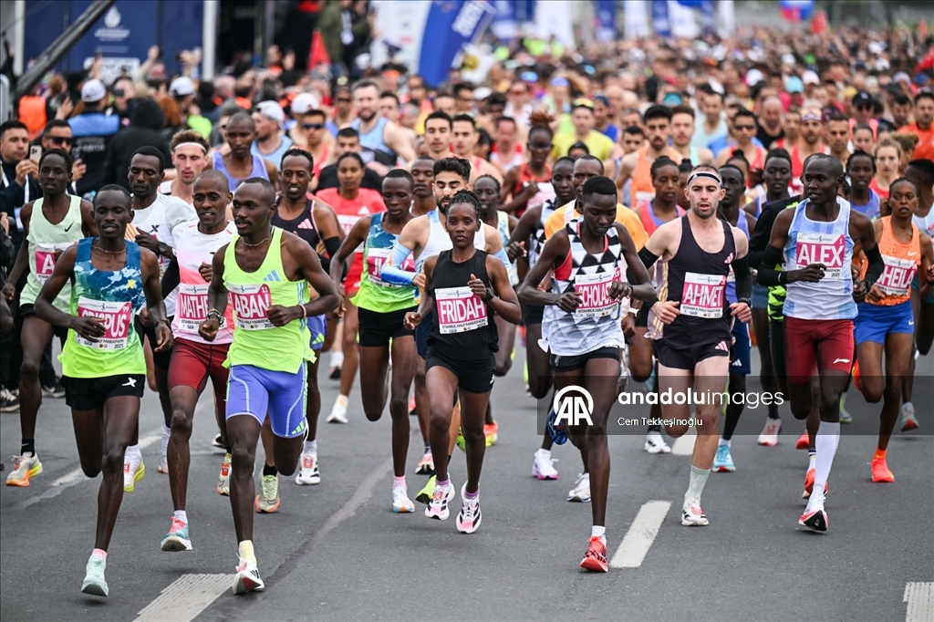 Стартовал 20-й Стамбульский полумарафон Türkiye İş Bankası