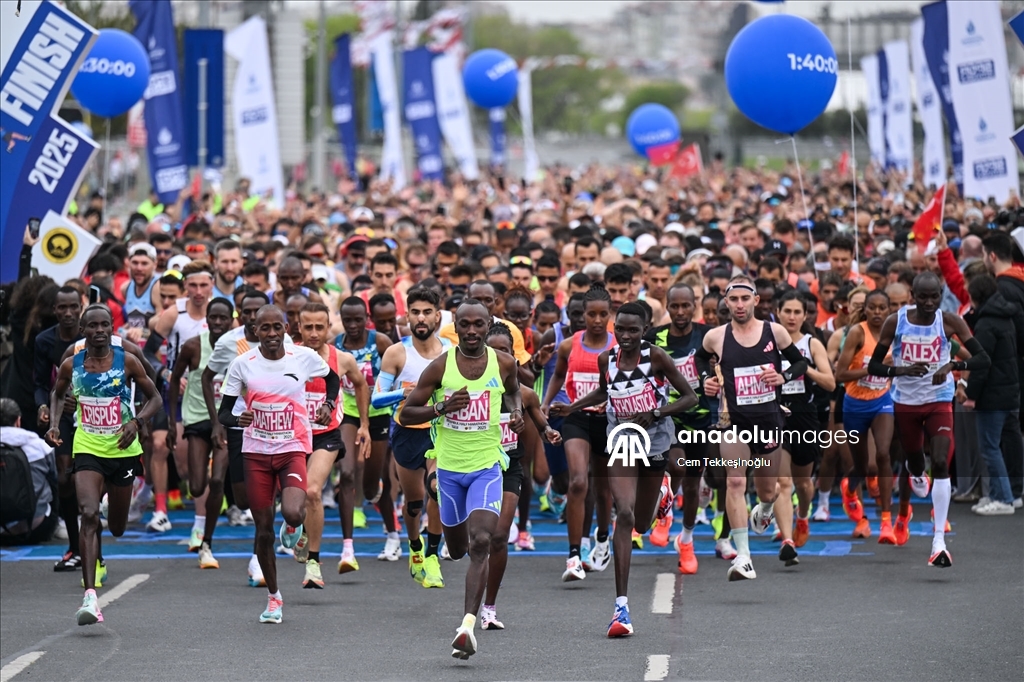 Стартовал 20-й Стамбульский полумарафон Türkiye İş Bankası