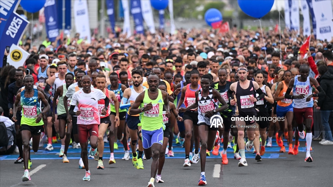 Türkiye İş Bankası 20. İstanbul Yarı Maratonu başladı