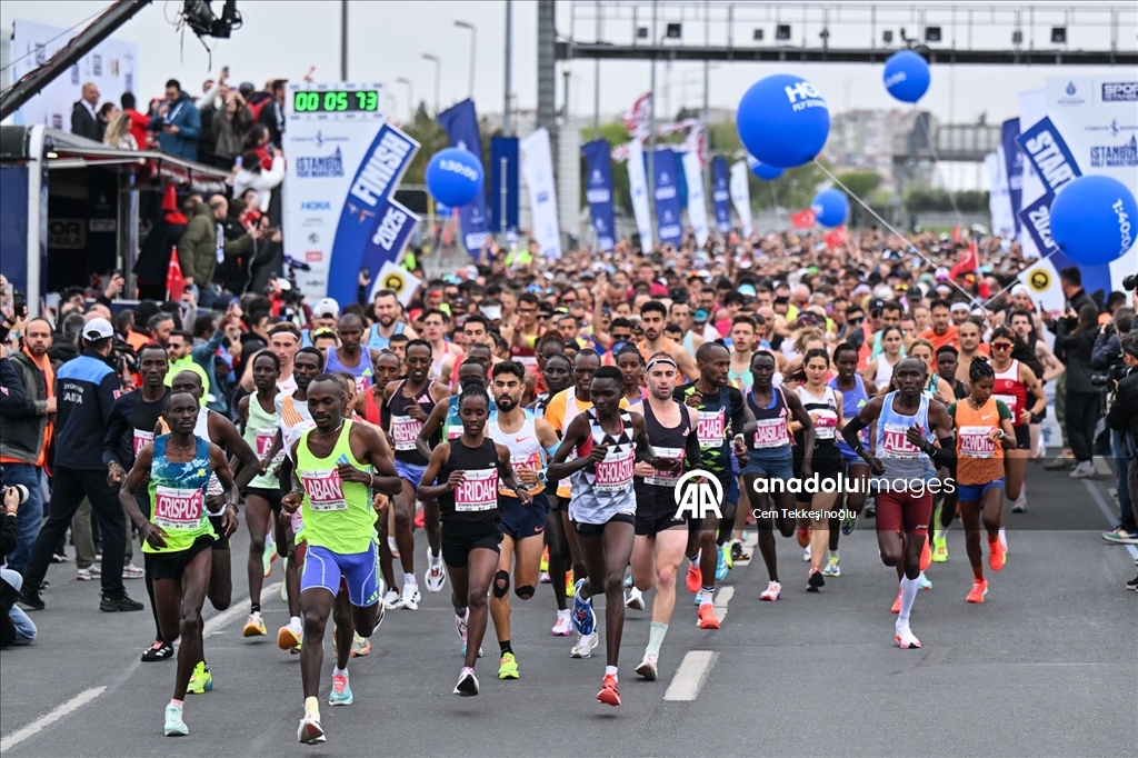 Стартовал 20-й Стамбульский полумарафон Türkiye İş Bankası