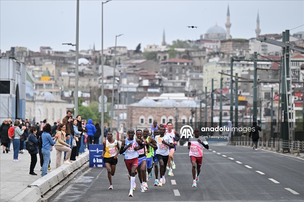 Стартовал 20-й Стамбульский полумарафон Türkiye İş Bankası