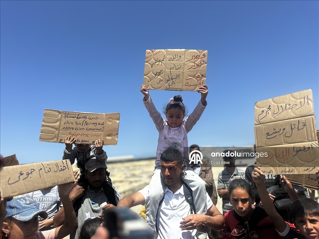Filistinli çocuklardan dünyaya çağrı: "savaşı durdurun"