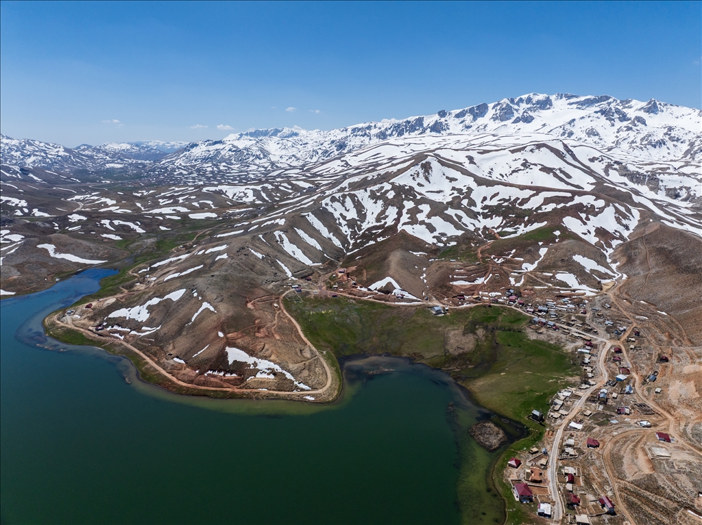 Spring colors adorn the Taurus Mountains in southern Turkiye