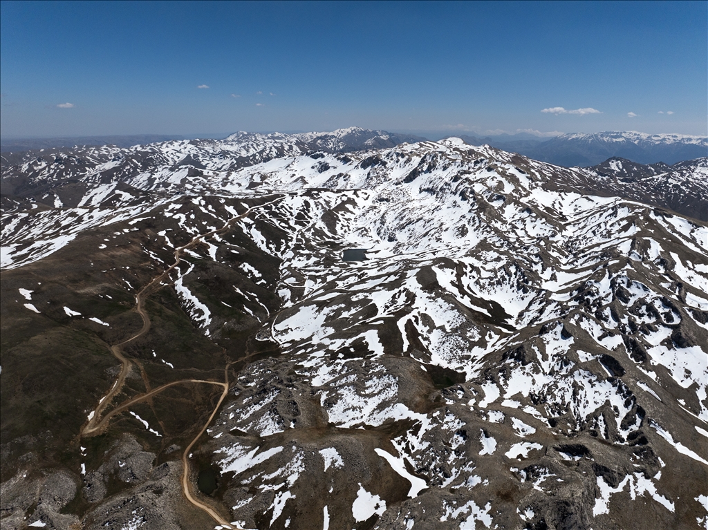 Spring colors adorn the Taurus Mountains in southern Turkiye