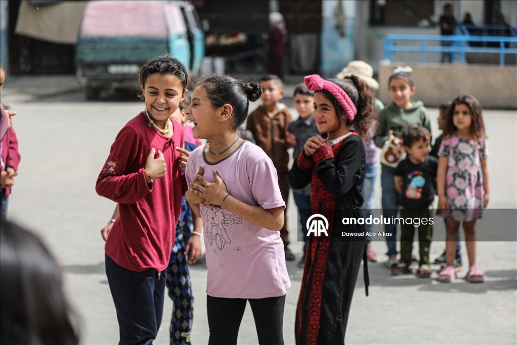 Event organized for children in Gaza to help ease the trauma of war