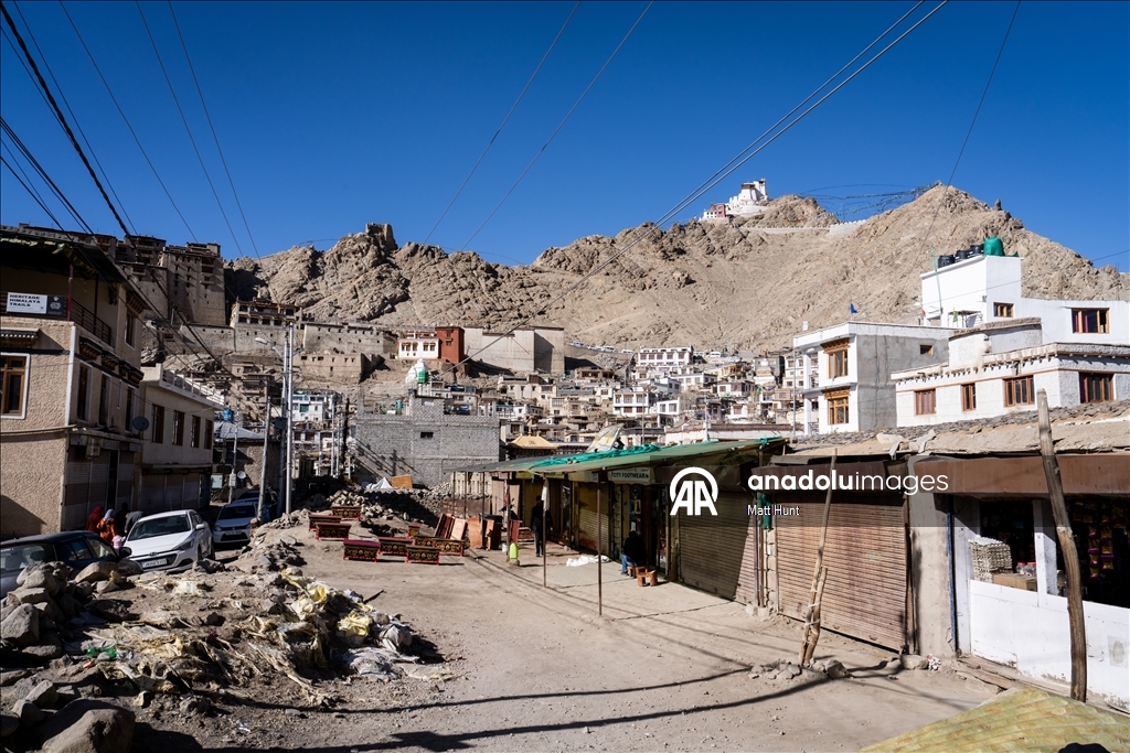 Ladakh bölgesinde günlük yaşam