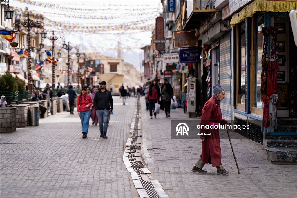 Ladakh bölgesinde günlük yaşam
