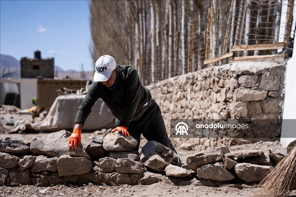 Ladakh bölgesinde günlük yaşam