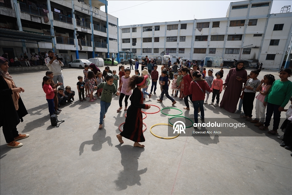 Event organized for children in Gaza to help ease the trauma of war
