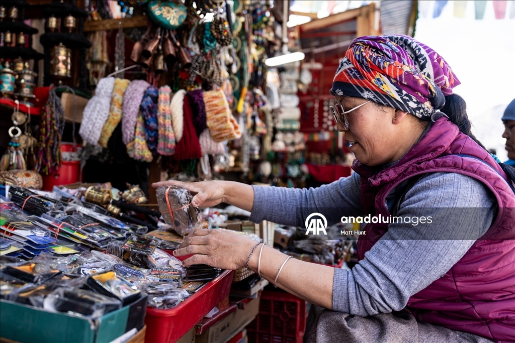 Ladakh bölgesinde günlük yaşam