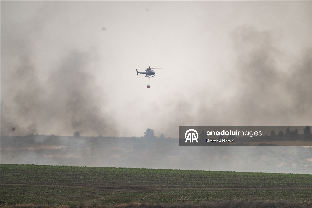 Wildfire breaks out between Tel Aviv and Jerusalem