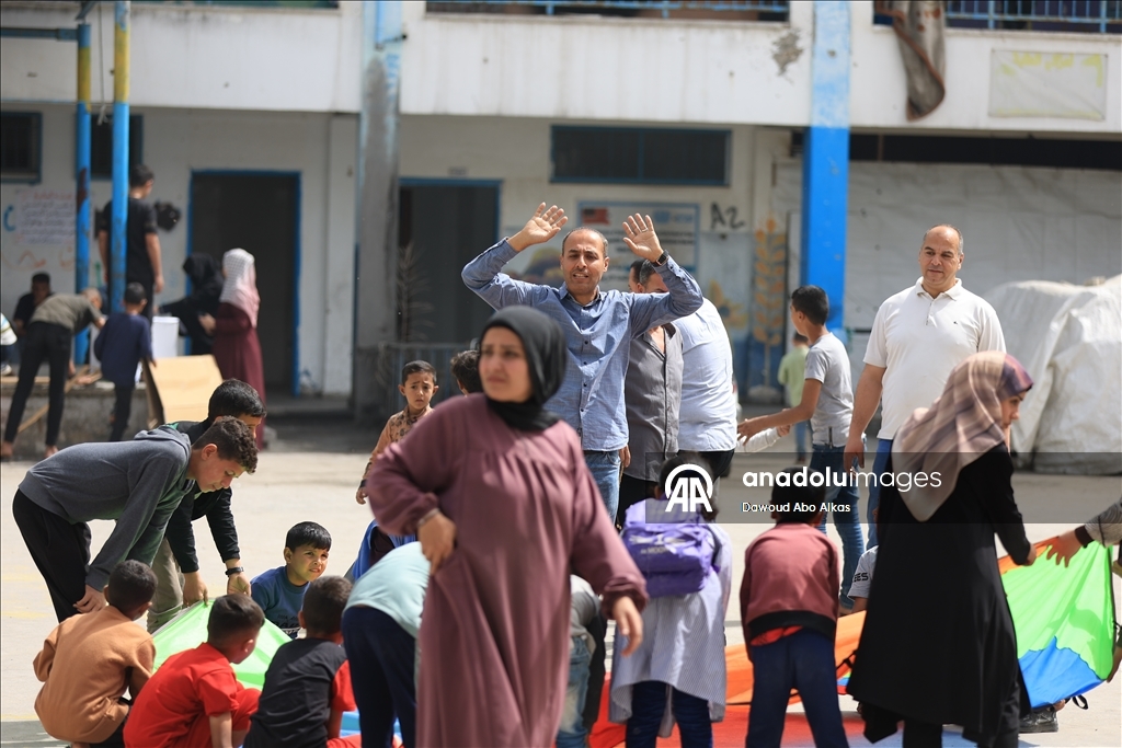 Event organized for children in Gaza to help ease the trauma of war