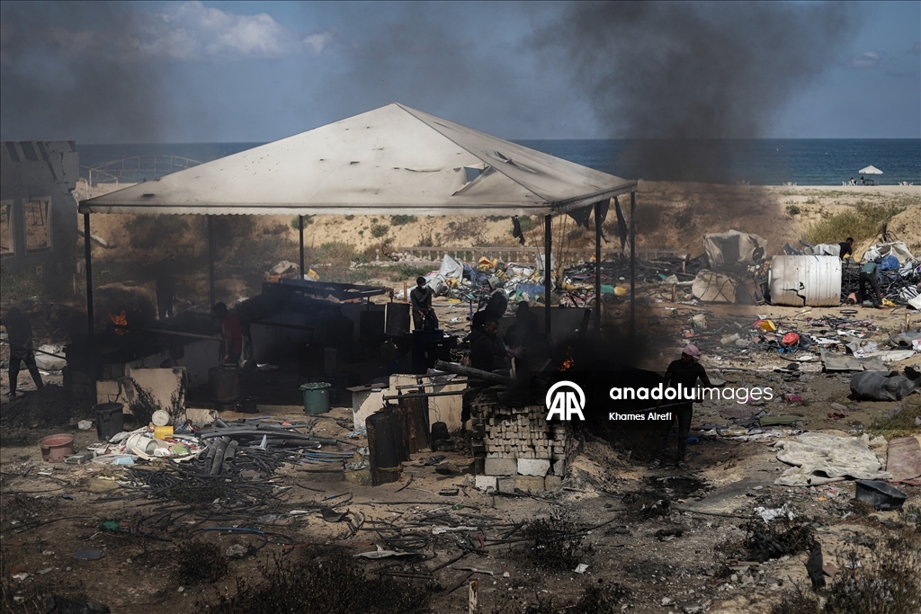 Gazze’de yakıt krizine çözüm plastik atıklardan akaryakıt üretimi