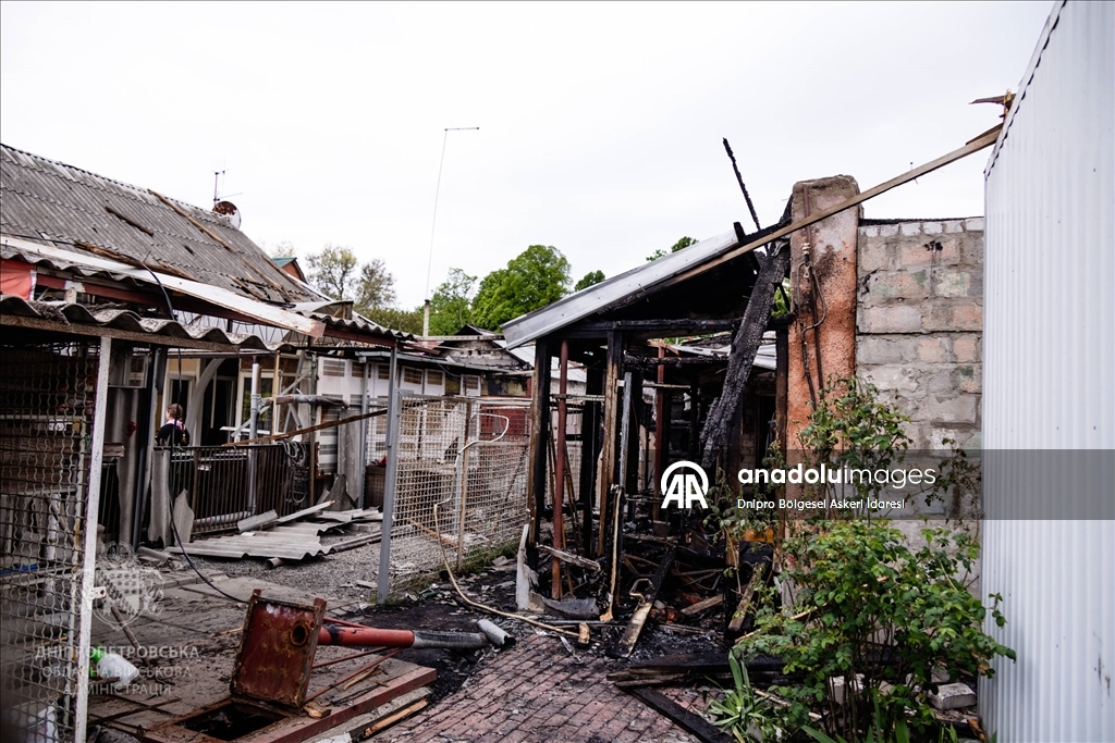 Rusya’nın Dnipro’ya düzenlediği İHA saldırısında bir kişi hayatını kaybetti