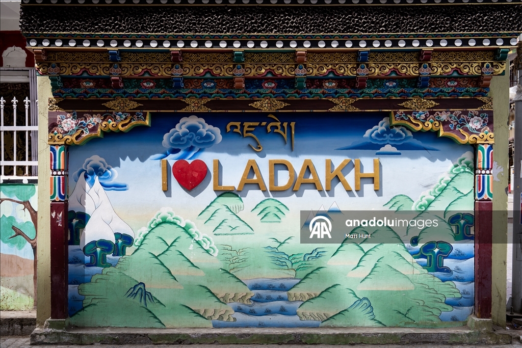 Ladakh bölgesinde günlük yaşam