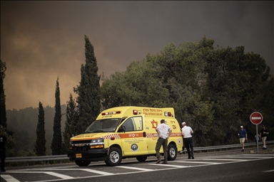 Wildfire breaks out between Tel Aviv and Jerusalem