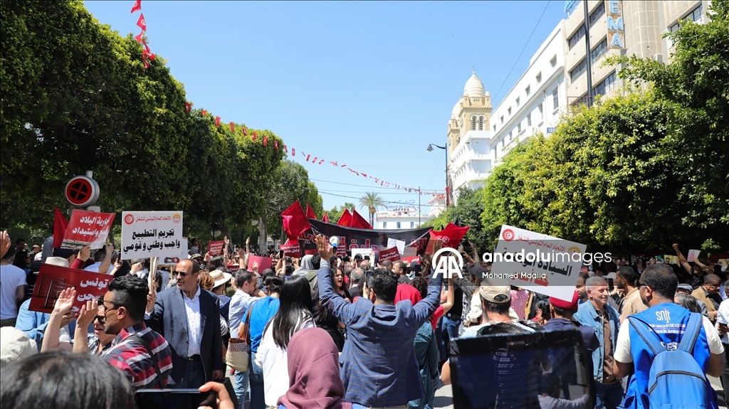 Tunus'taki 1 Mayıs Emek ve Dayanışma Günü