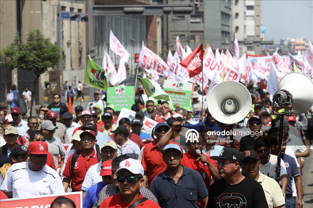 Peru'da 1 Mayıs Emek ve Dayanışma Günü