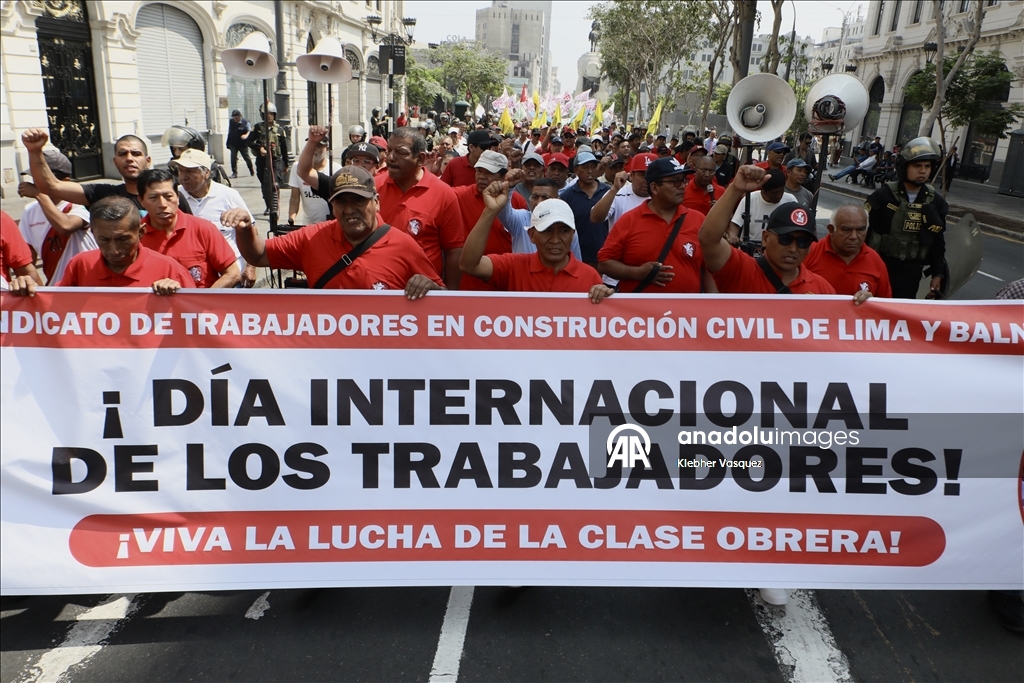 Peru'da 1 Mayıs Emek ve Dayanışma Günü