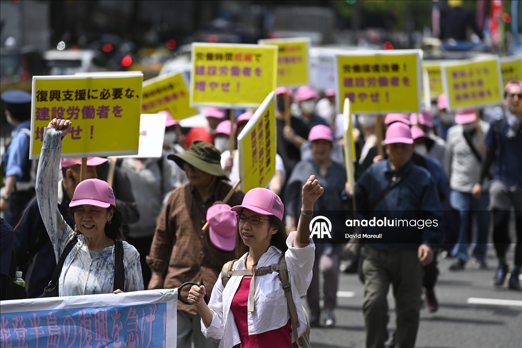 Tokyo'da 1 Mayıs Emek ve Dayanışma Günü