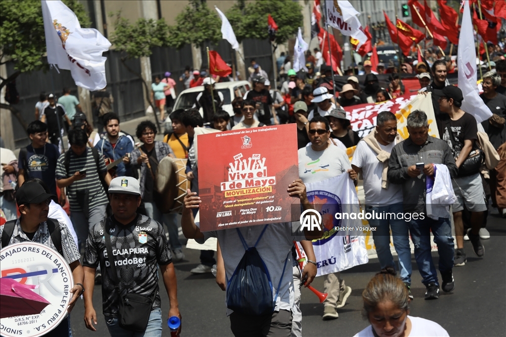 Peru'da 1 Mayıs Emek ve Dayanışma Günü
