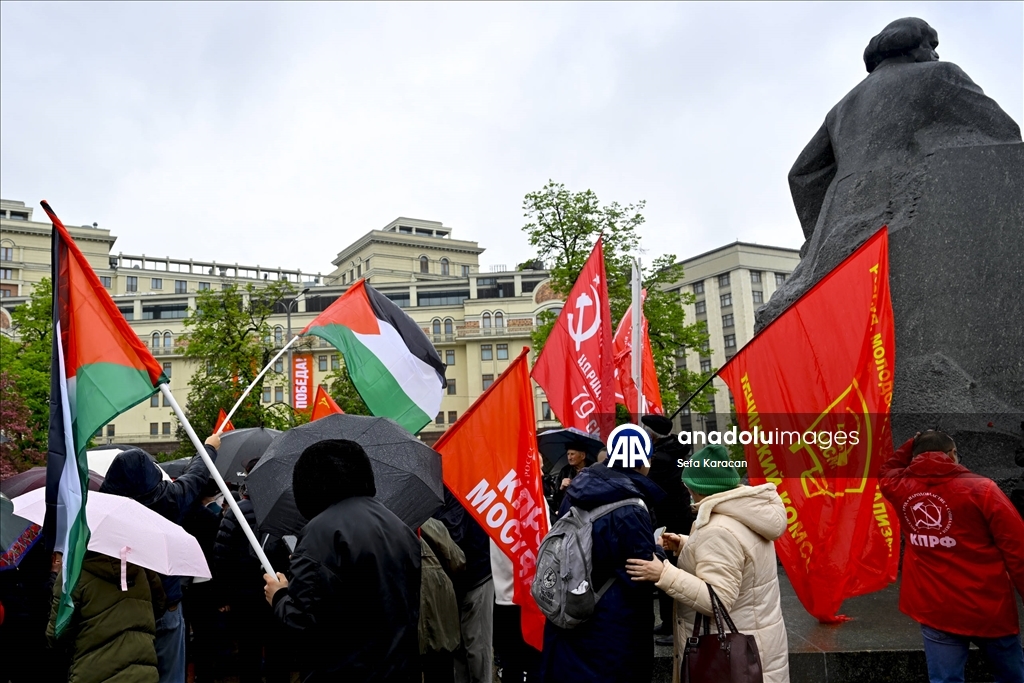 Moskova'da 1 Mayıs Emek ve Dayanışma Günü