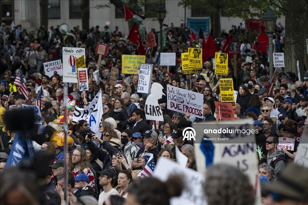 New York'ta 1 Mayıs Emek ve Dayanışma Günü kutlandı