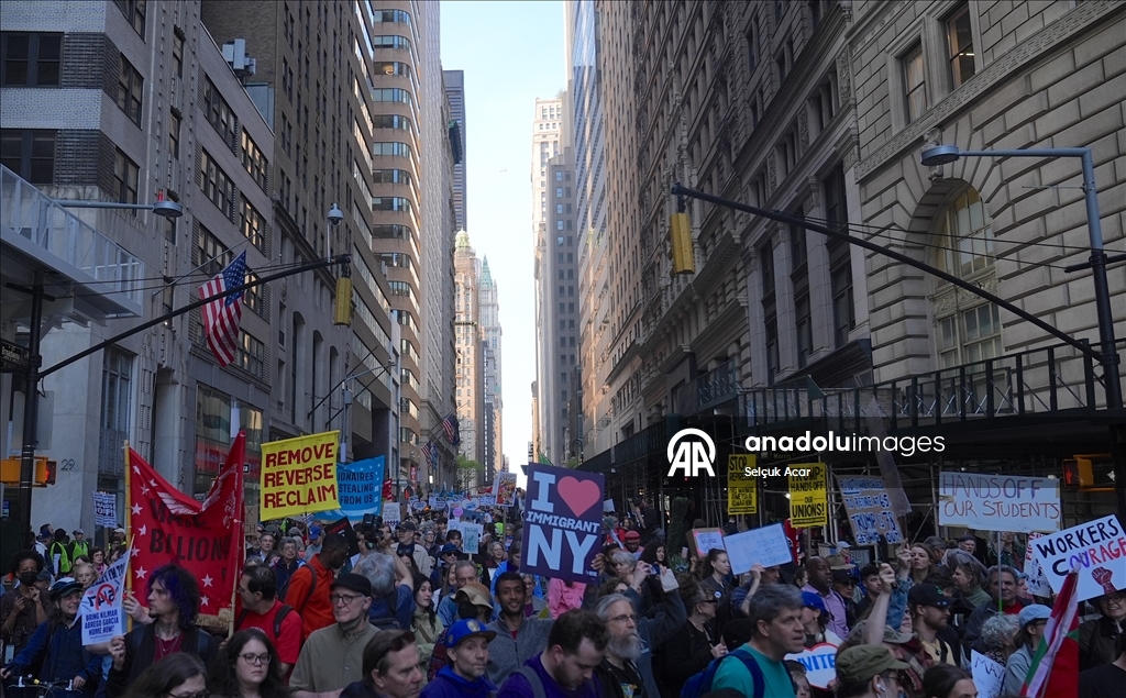 New York'ta 1 Mayıs Emek ve Dayanışma Günü