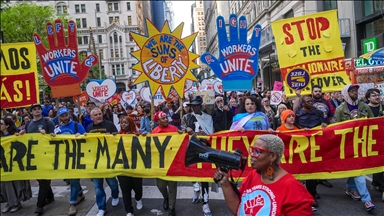 New York'ta 1 Mayıs Emek ve Dayanışma Günü