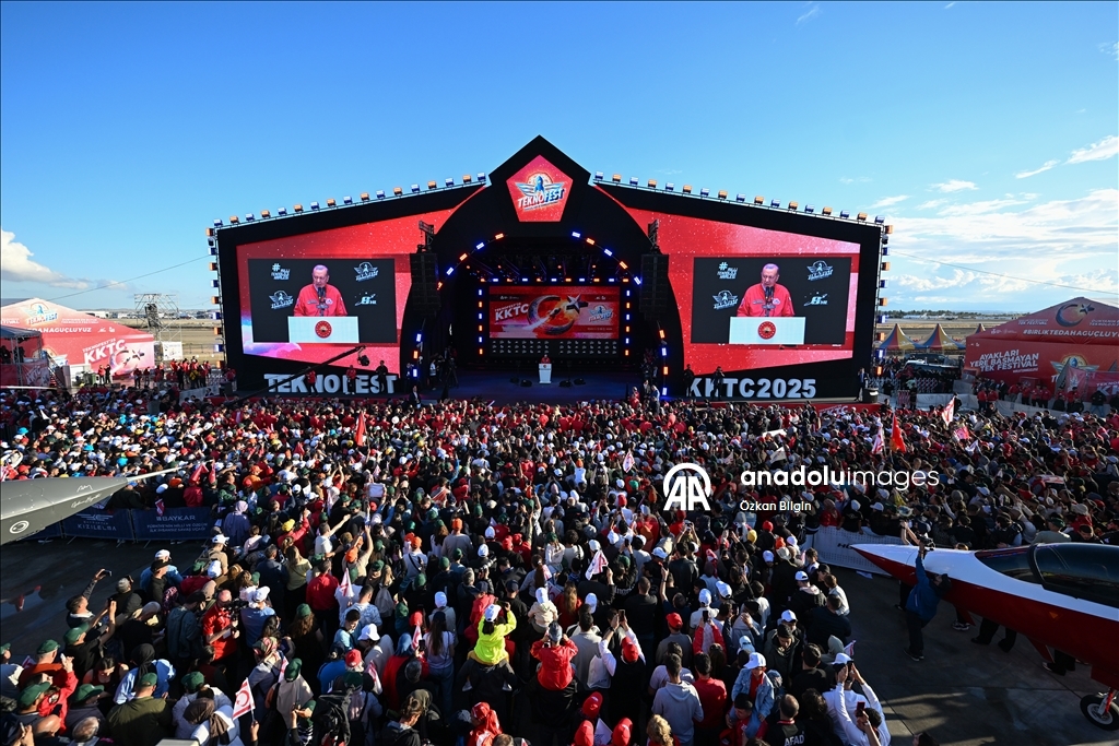 Cumhurbaşkanı Erdoğan, TEKNOFEST KKTC Ödül Töreni'nde konuştu