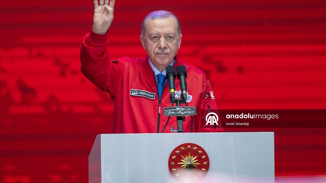 Cumhurbaşkanı Erdoğan, TEKNOFEST KKTC Ödül Töreni'ne katıldı