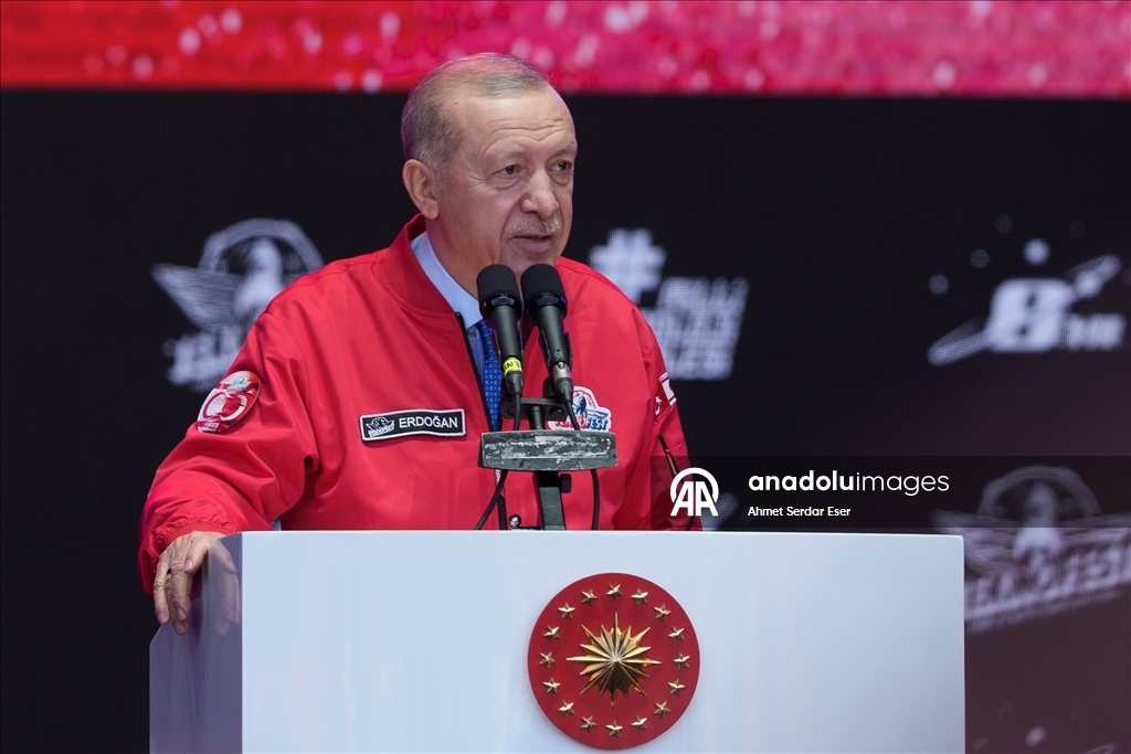 Cumhurbaşkanı Erdoğan, TEKNOFEST KKTC Ödül Töreni'ne katıldı