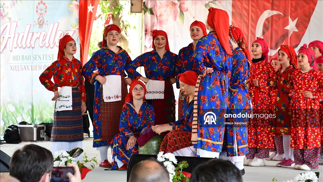 Kuzey Makedonya'da "32. Uluslararası Hıdırellez Bahar Şenlikleri" düzenlendi