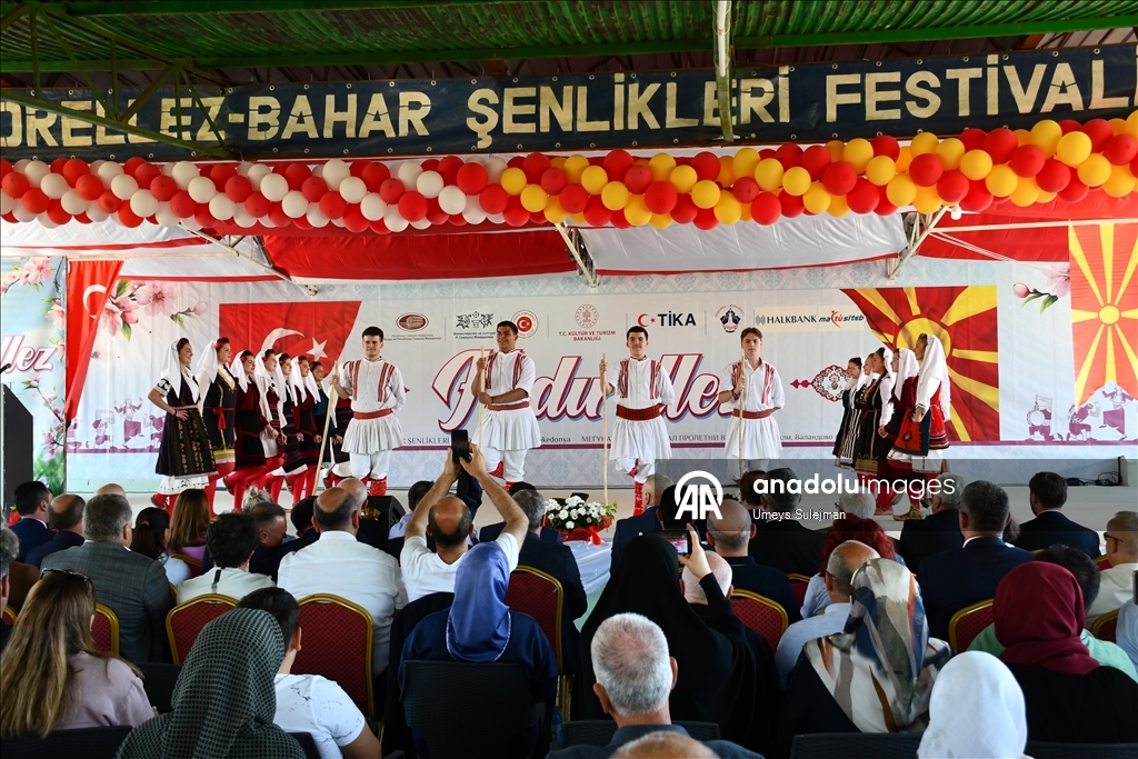 Kuzey Makedonya'da "32. Uluslararası Hıdırellez Bahar Şenlikleri" düzenlendi