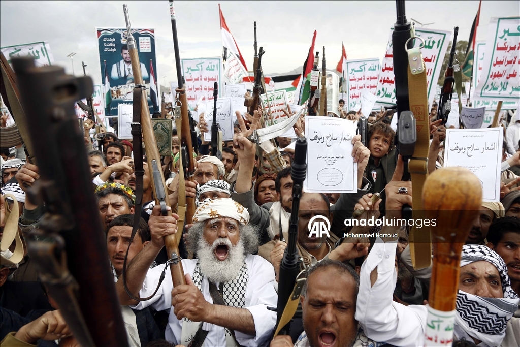 اليمن.. مئات الآلاف يتظاهرون دعما لغزة في 14 محافظة