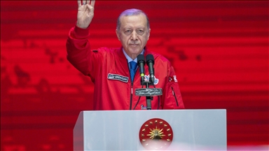Cumhurbaşkanı Erdoğan, TEKNOFEST KKTC Ödül Töreni'ne katıldı