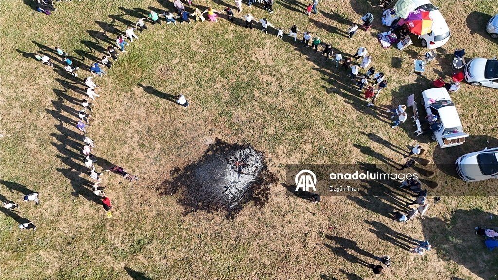 Kırklareli'nde "Hıdırellez ateşi" yakıldı