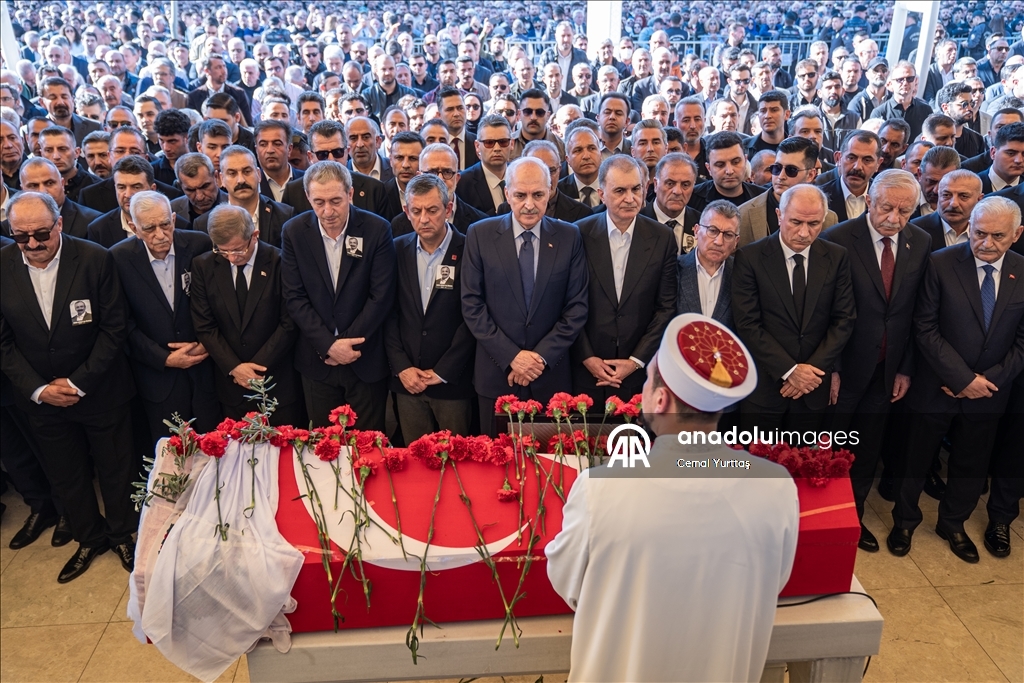 TBMM Başkanvekili Önder, son yolculuğuna uğurlanıyor