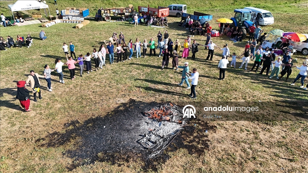 Kırklareli'nde "Hıdırellez ateşi" yakıldı
