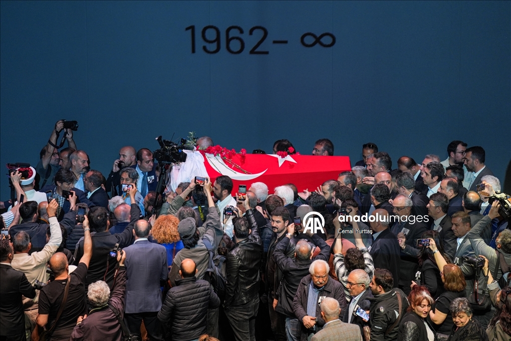 TBMM Başkanvekili Önder için Atatürk Kültür Merkezi'nde tören düzenlendi