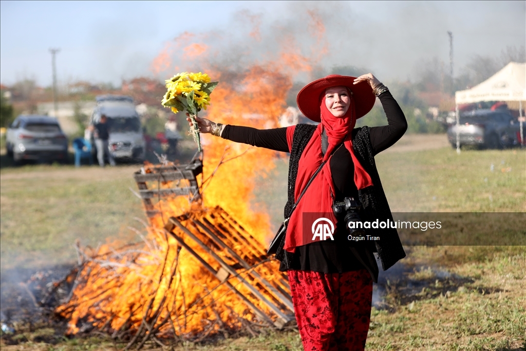 Kırklareli'nde "Hıdırellez ateşi" yakıldı