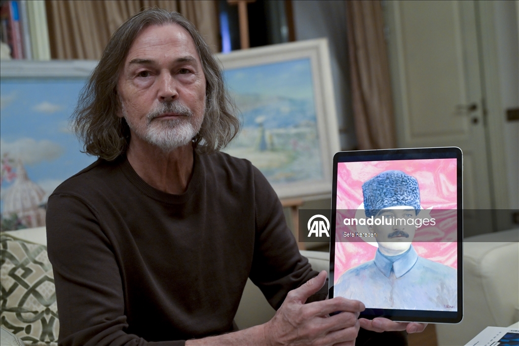 Trump, the pope, and Turkiye: Russian artist Safronov shares stories behind portraits of power