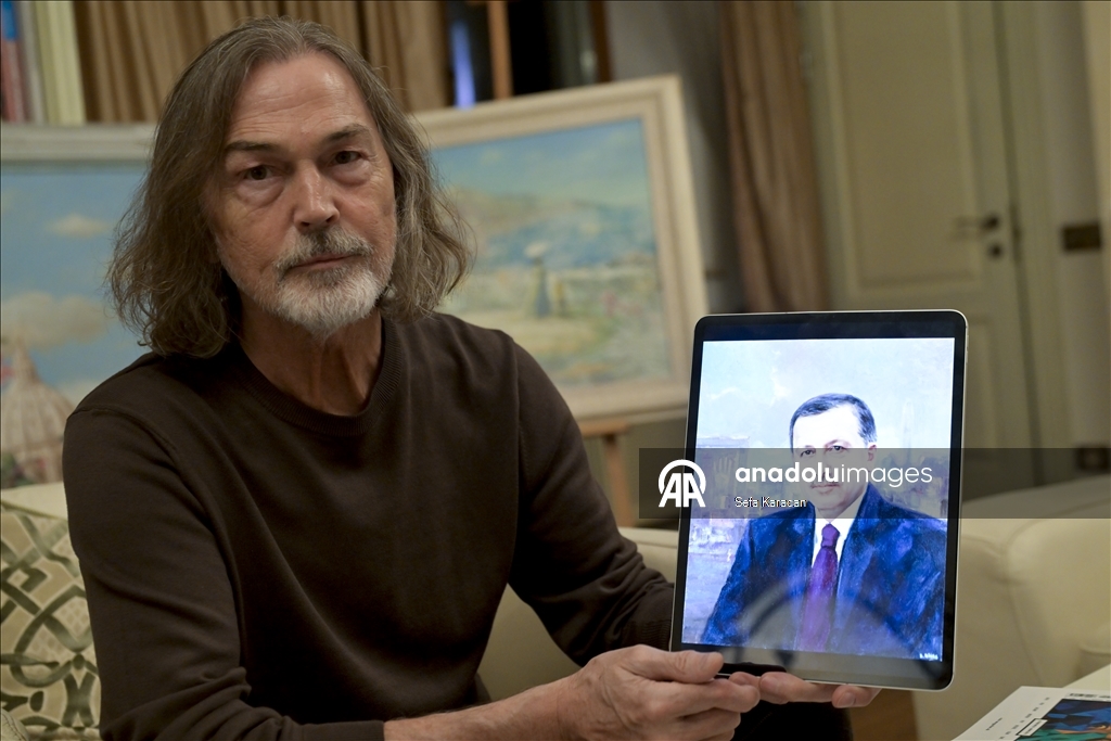 Trump, the pope, and Turkiye: Russian artist Safronov shares stories behind portraits of power