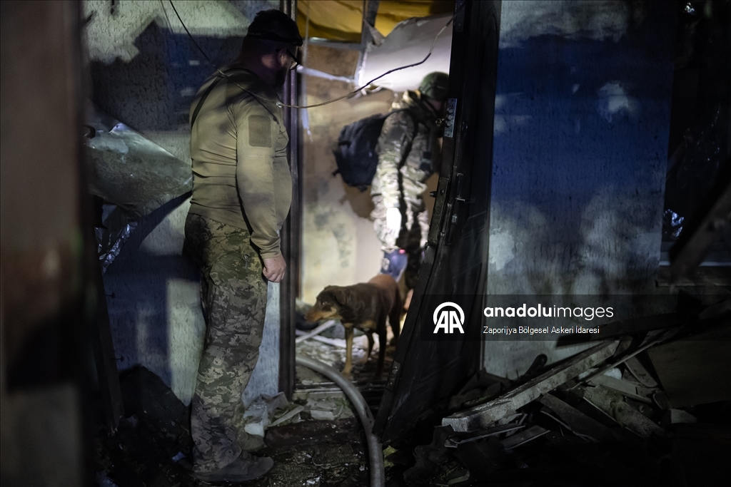 Rusya, Ukrayna'nın Zaporijya kentine saldırı düzenledi